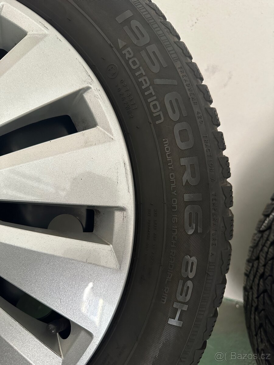Zimní kola 195/60R16 - 5