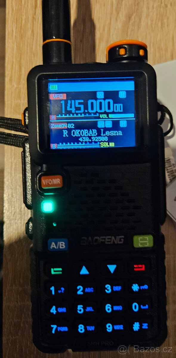 Baofeng 5RH-PRO, 10W, GPS, APRS, USB-C - 5