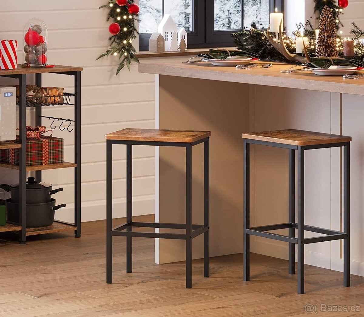 2 ks NOVÉ BAROVÉ ŽIDLE VASAGLE - 5