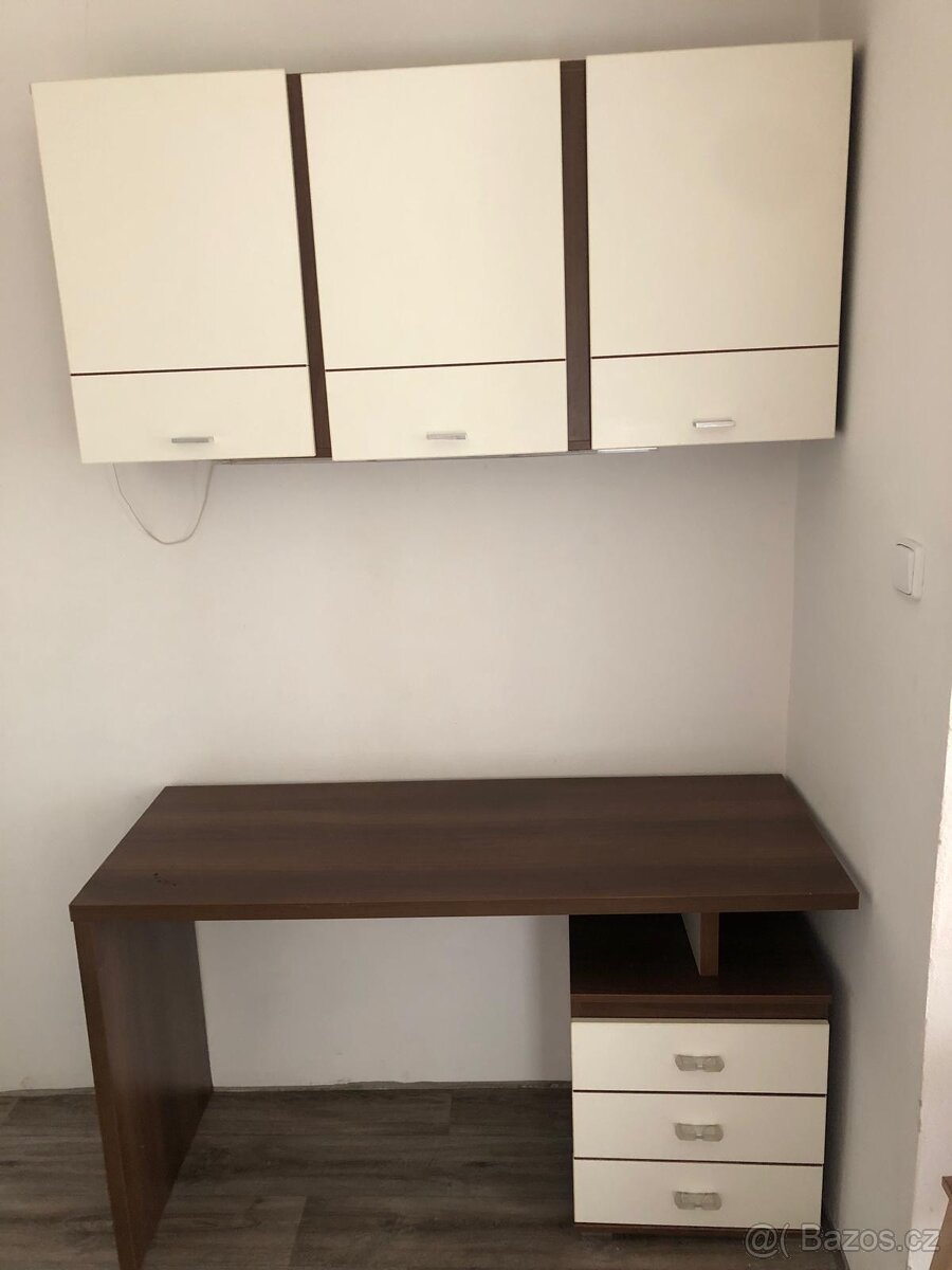 Prodám obývací stěnu s pracovním stolem - 5