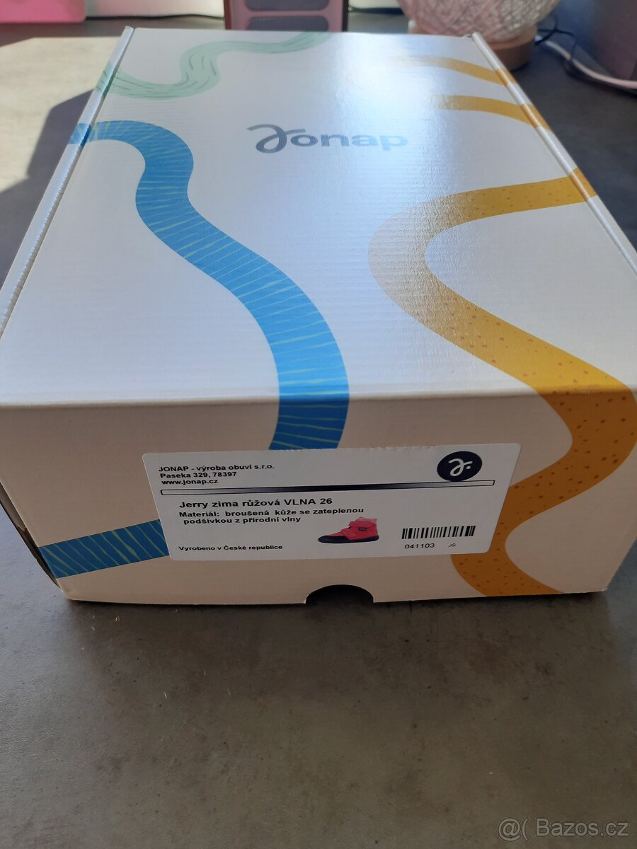 Zimní barefoot boty Jonap vel. 26 - 5