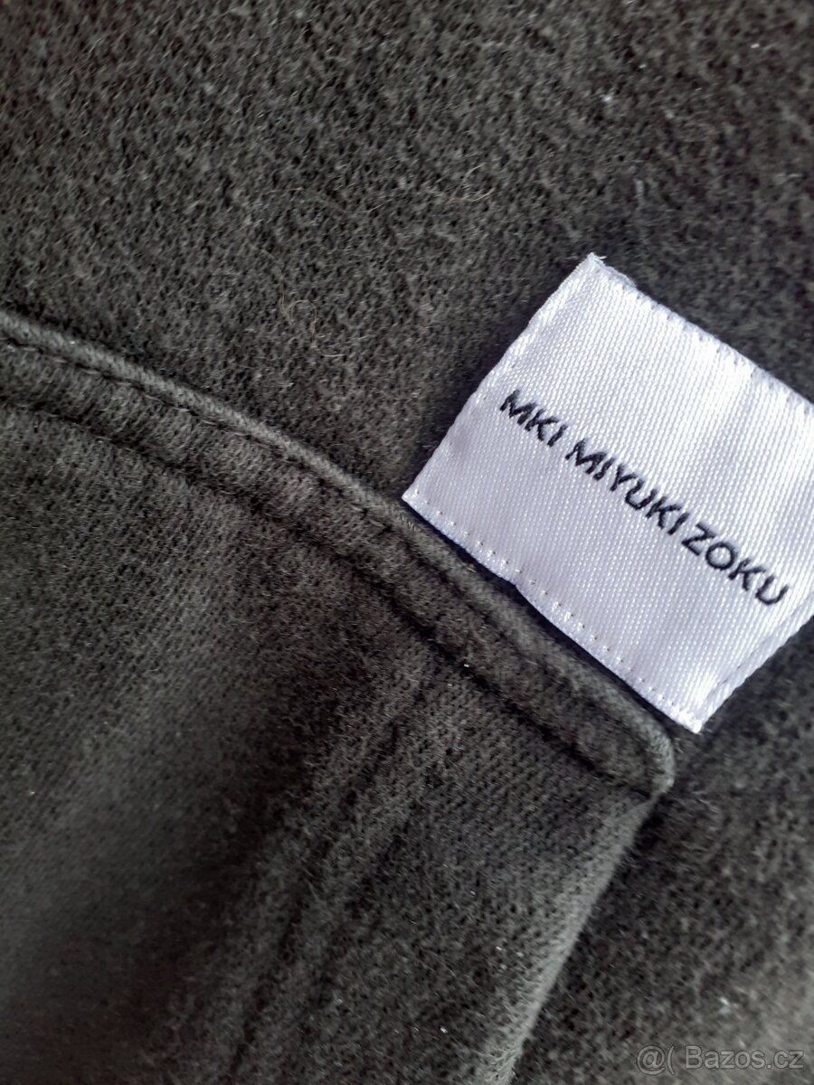 Vintage MKI Miyuki Zoku mikina černá s kapucí unisex - 5