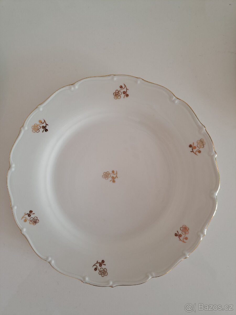 Staré dezertní talíře - Horní Slavkov - 5