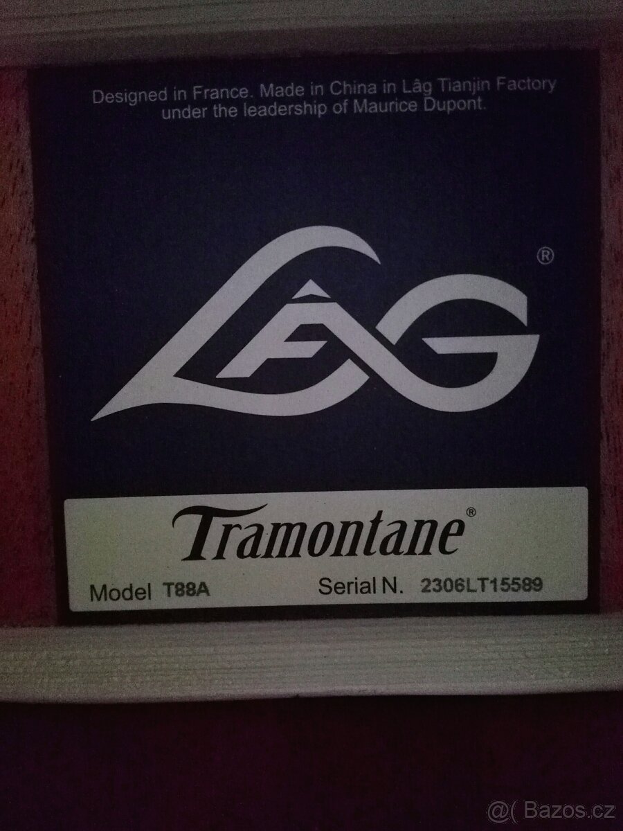 Predam gitaru LAG Tramontane T88A. - 5