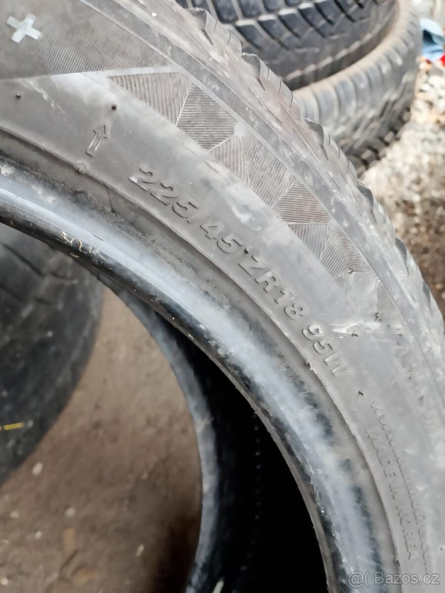 225/45/18 95w Kumho - celoroční pneu 2ks - 5