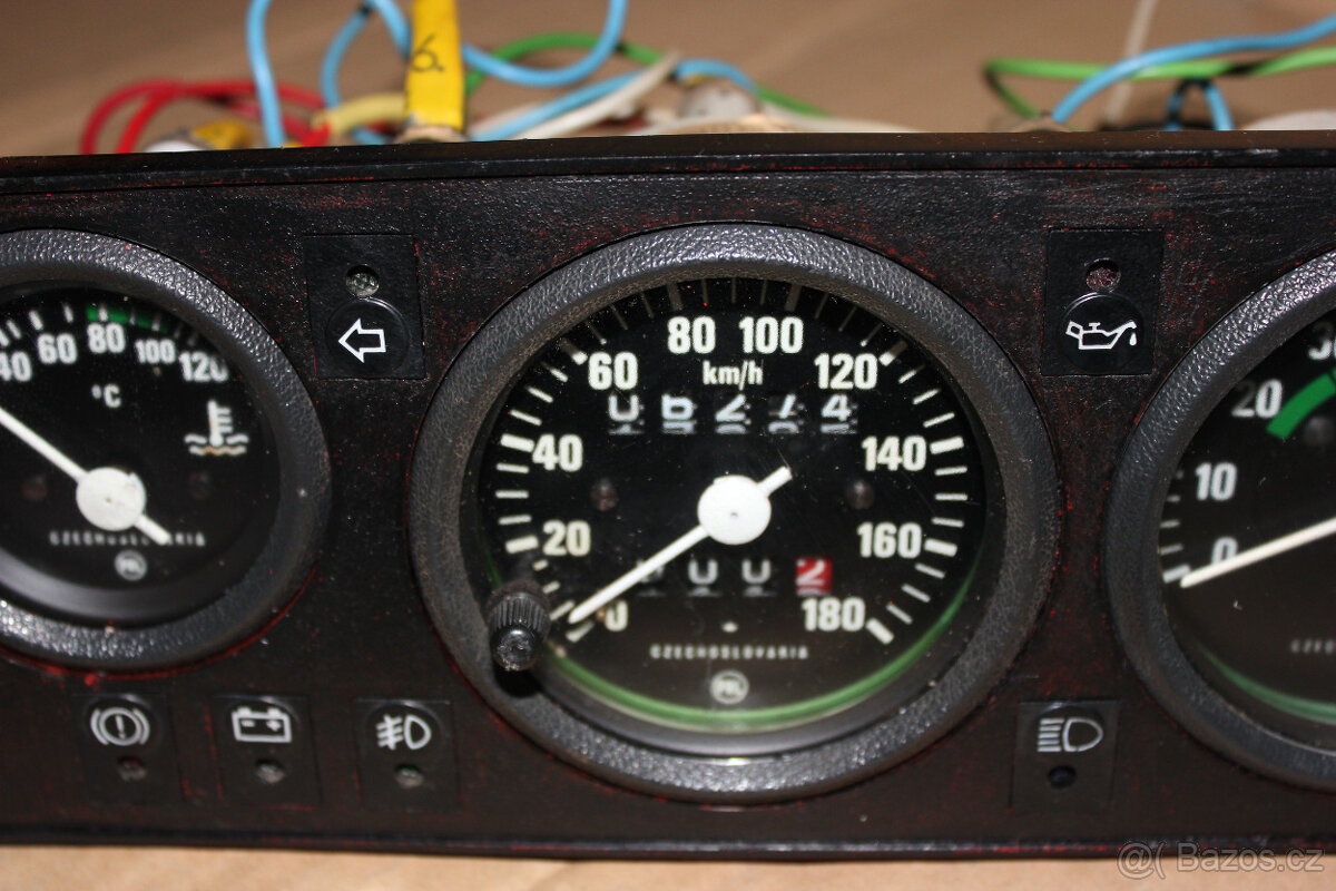 Přístrojové desky škoda 120LS/120GLS/130/135/136/Rapid/Garde - 5