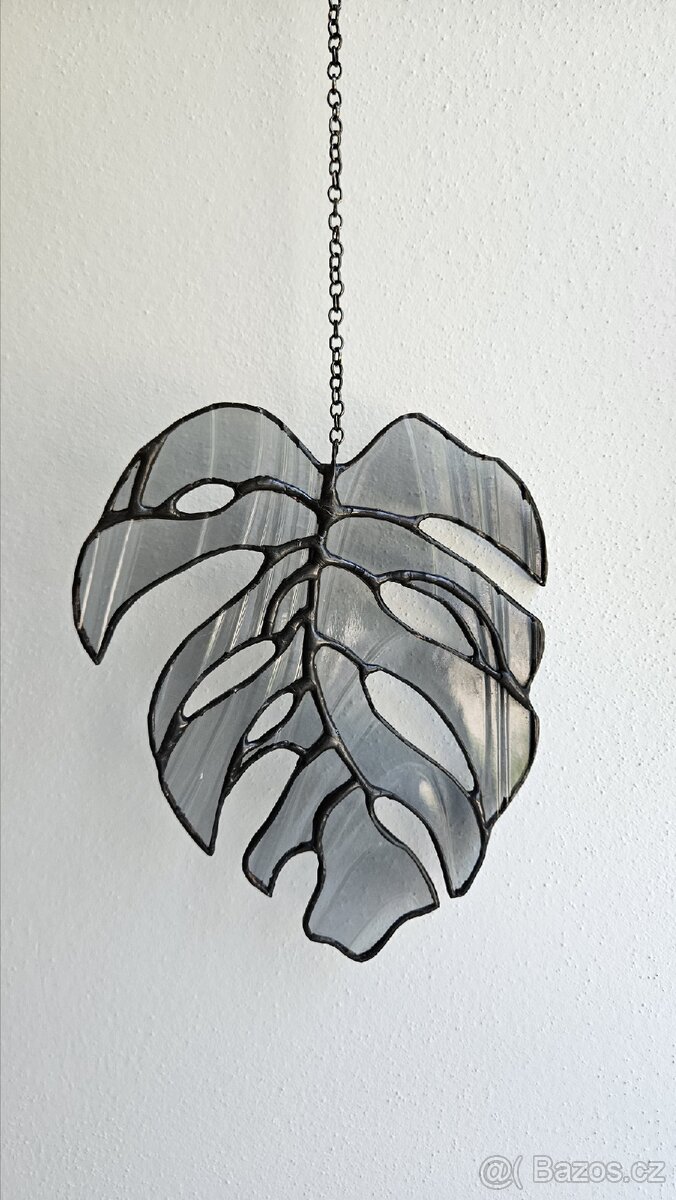 Vitrážový List Monstera - 5