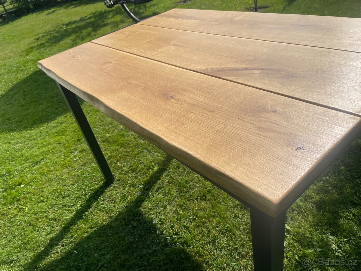 Zahradní stůl z dubového masívu - 5