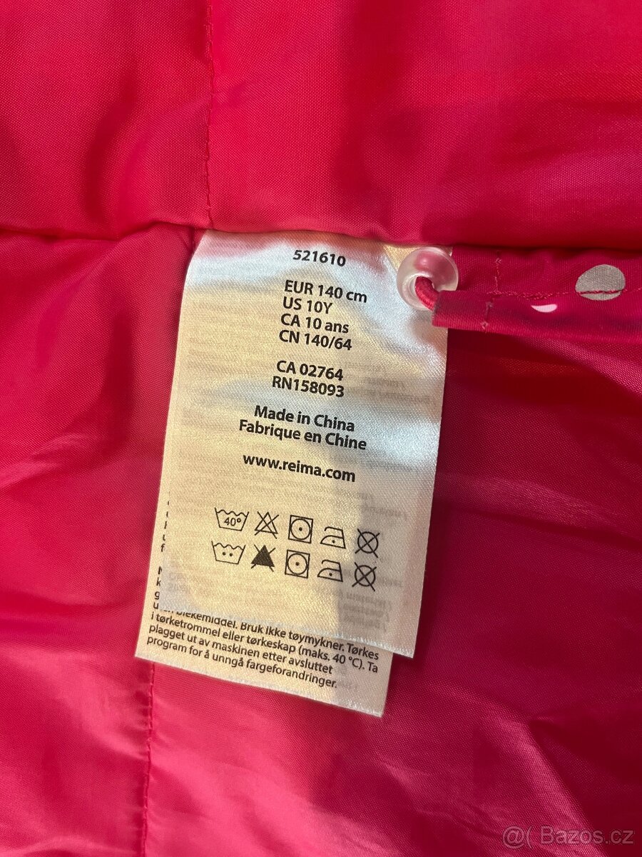 Reima divci zimni bunda 140 - 5