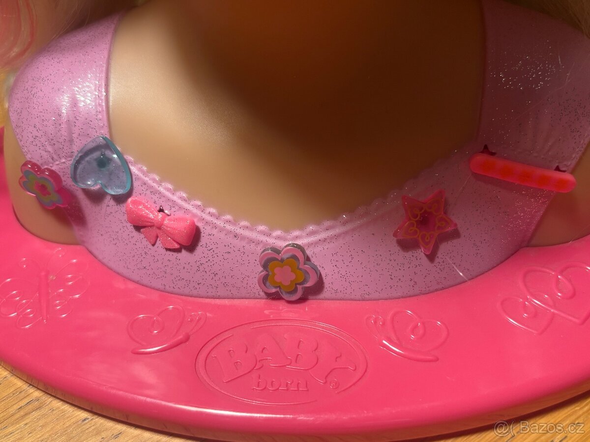 Česací hlava Baby born Top stav - 5