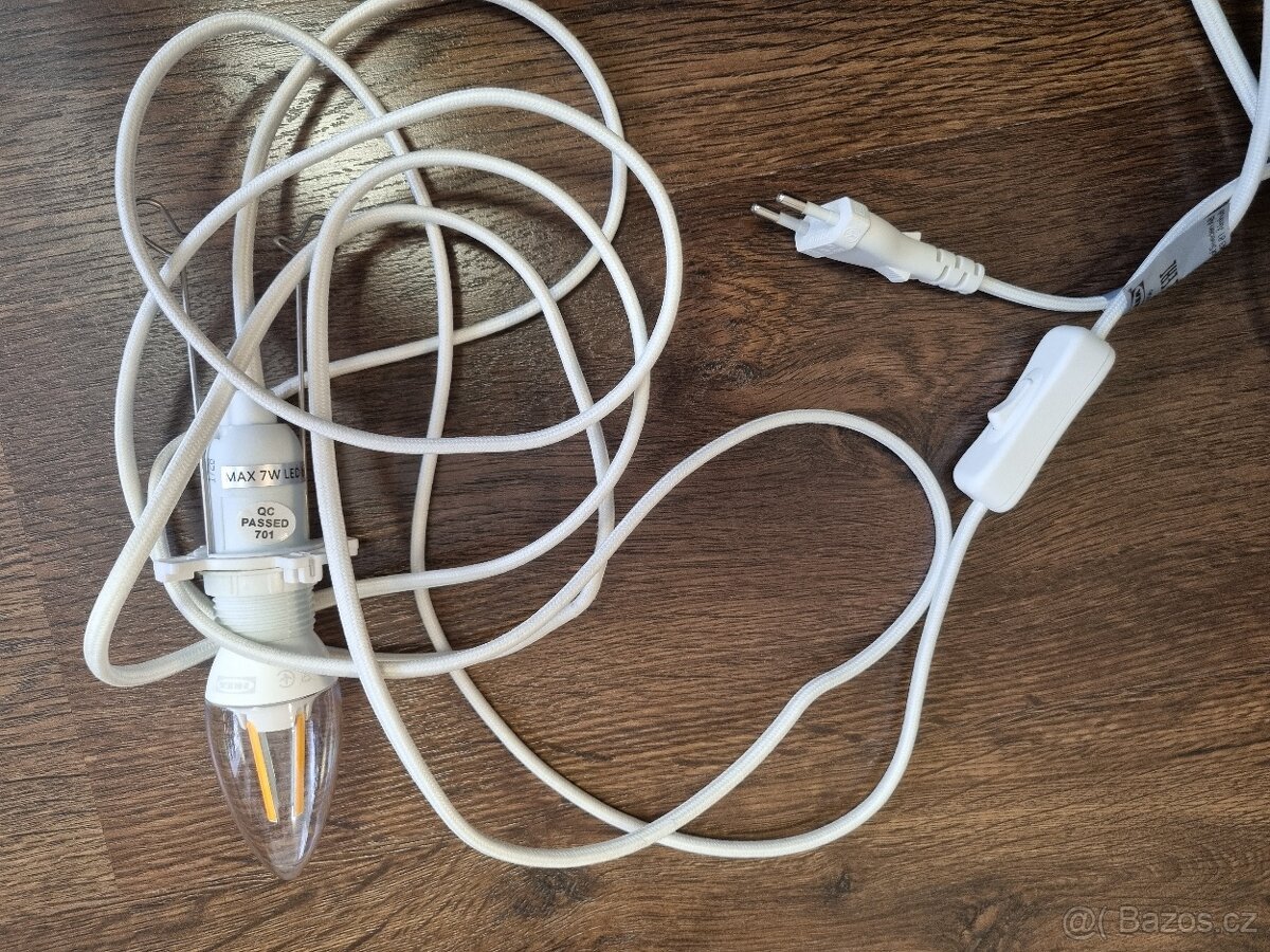 Vánoční hvězda IKEA STRALA, včetně LED žárovky - 5