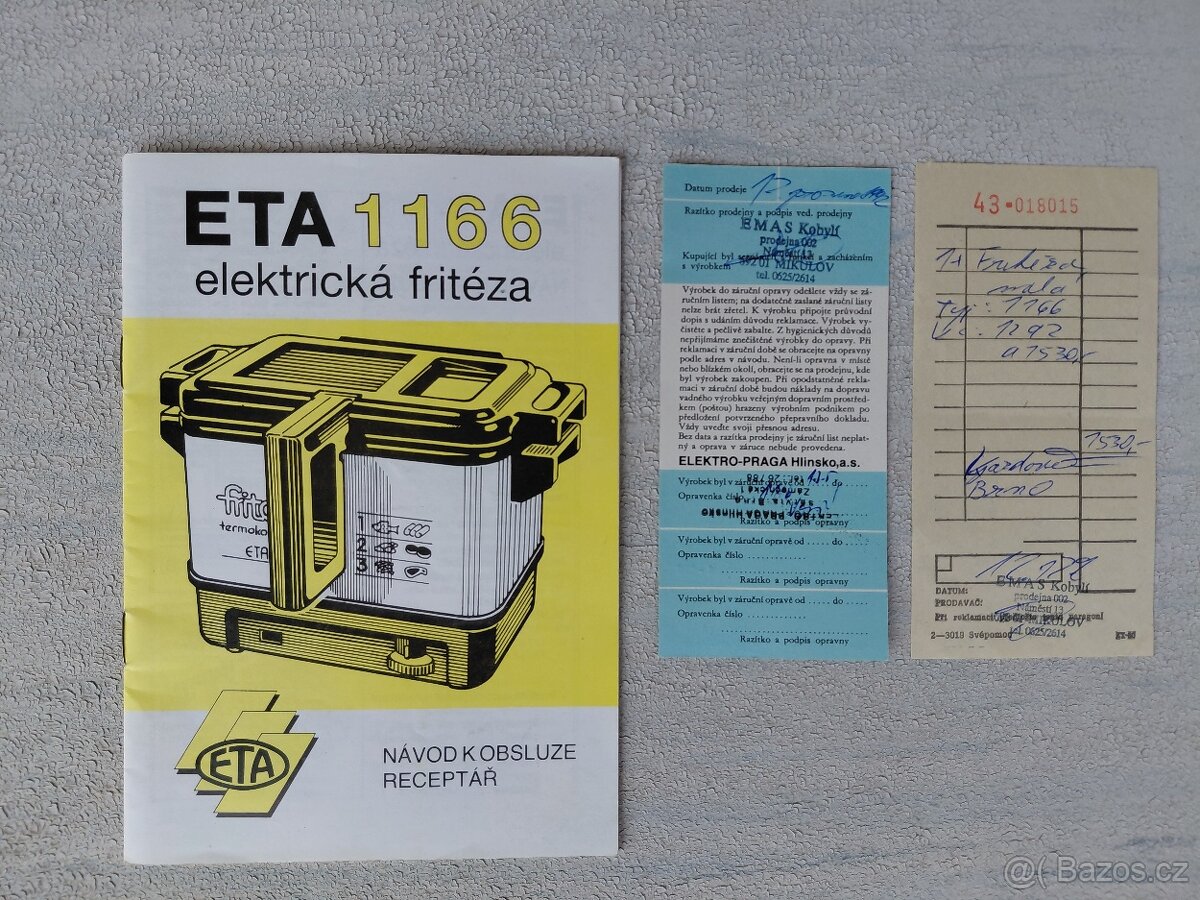 Fritéza ETA - 5