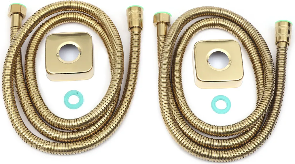 Nový sprchový set. Barva zlatá.9”9” - 5