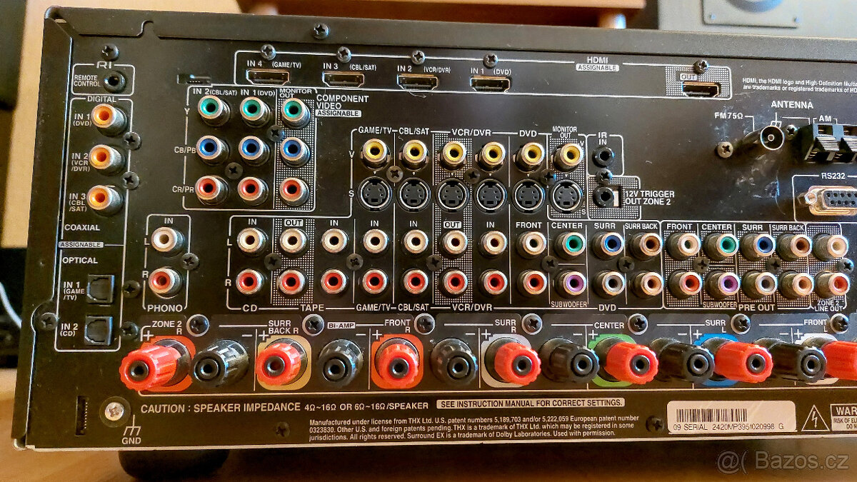 7.1 Receiver Onkyo TX-SR706+DO - 5