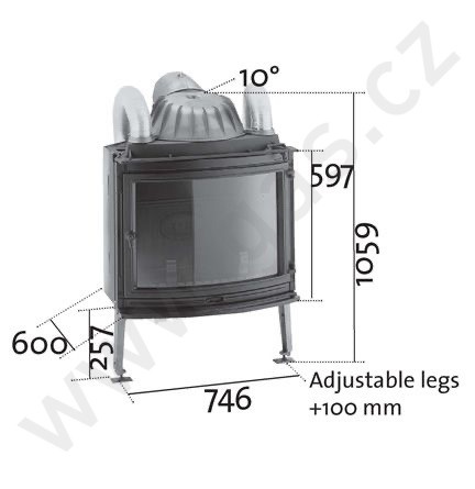 Prodám JØTUL I 18 PANORAMA - 5