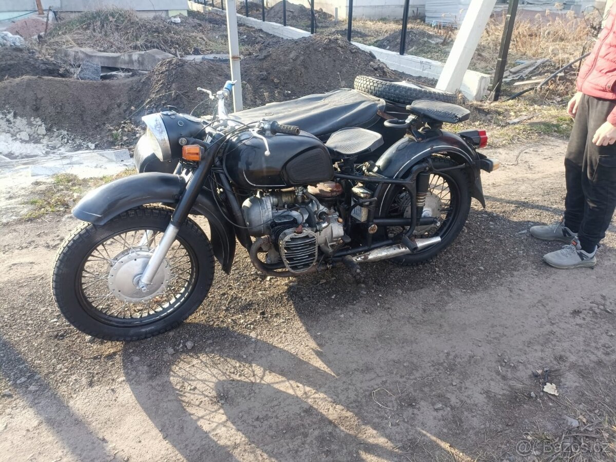 Dněpr,Ural Mt12 s náhonem sidecaru - 5