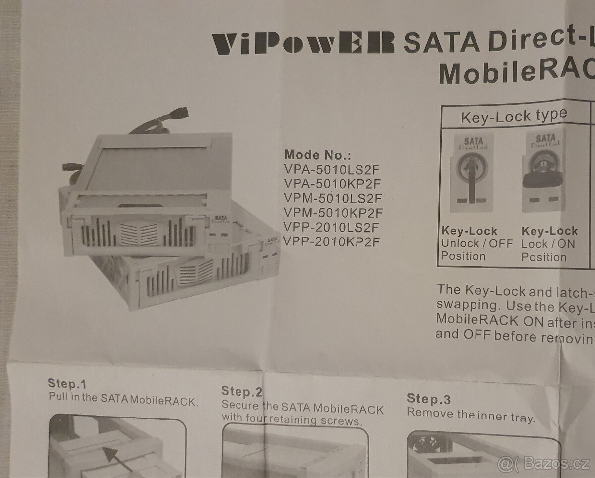 HDD rámeček Vipower - 5