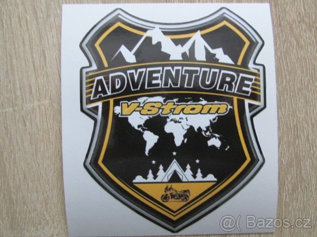 Samolepky Adventure na moto - 5