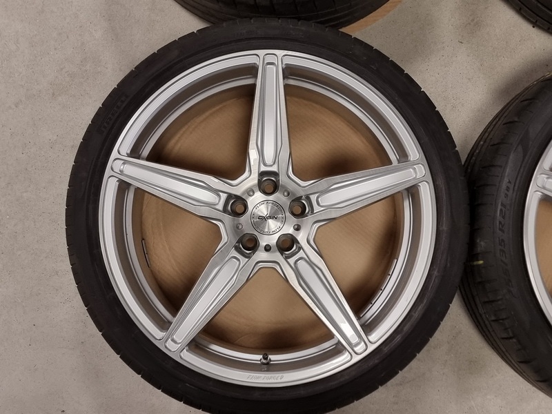 kovaná alu OXIGIN Oxflow 9 a 10,5x21" 5x112 s pneu - 5