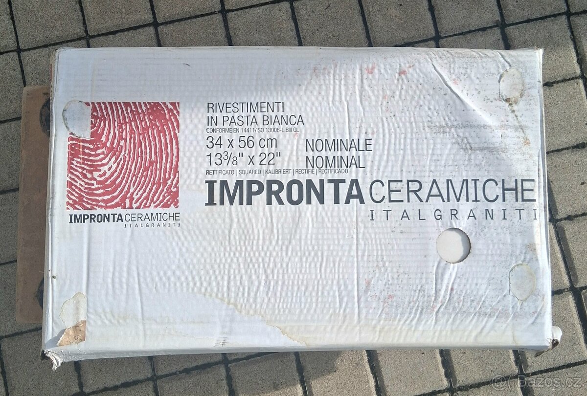 Obkladačy. Vysoký lesk. 34 x 56 cm. 31 kusů. - 5