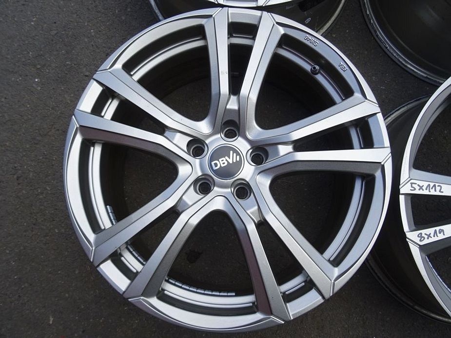 Alu disky DBV, 19", 5x112, ET 35, šířka 8J - 5