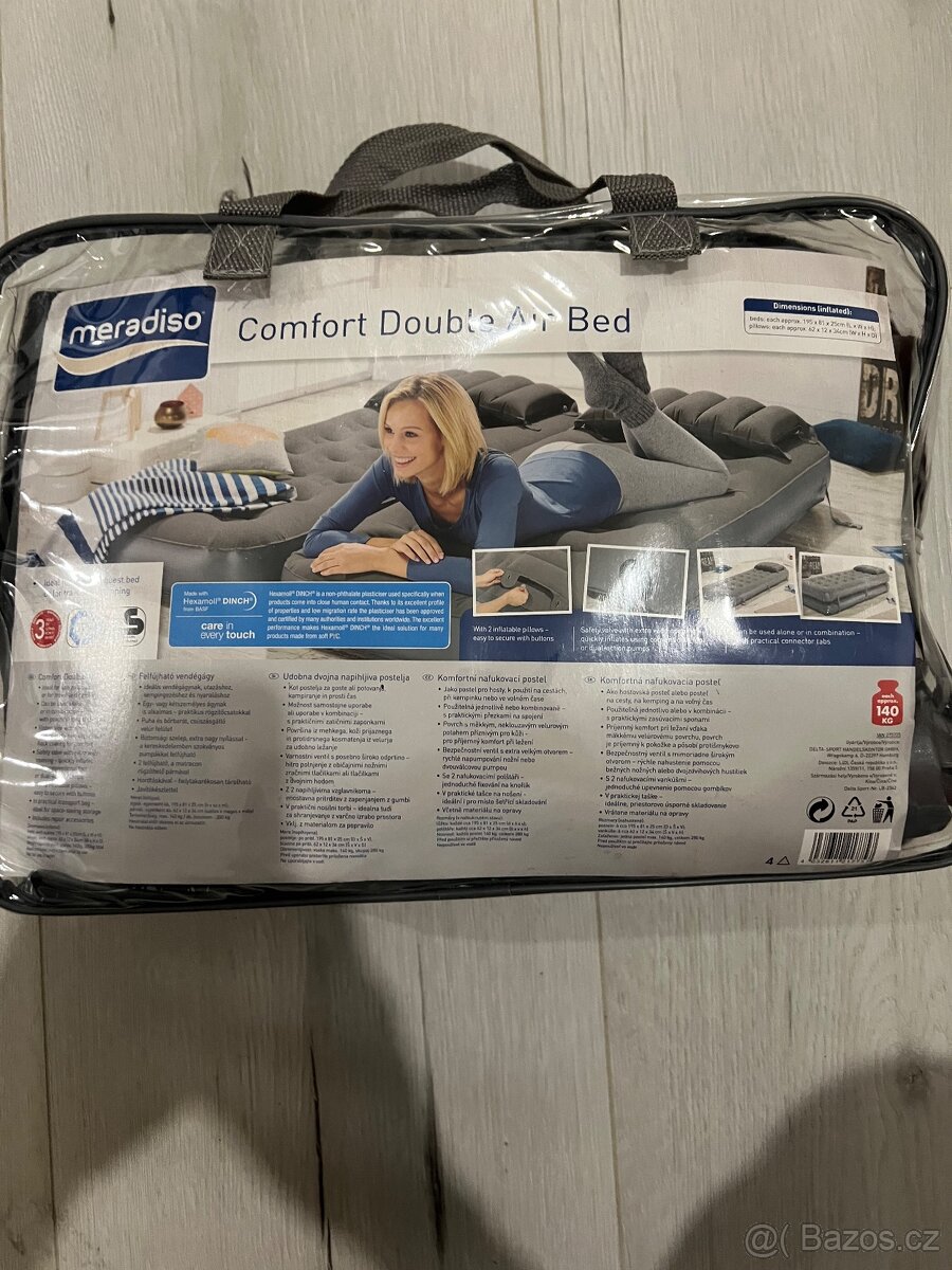 Nafukovací dvojí postele zn. Meradiso - 5