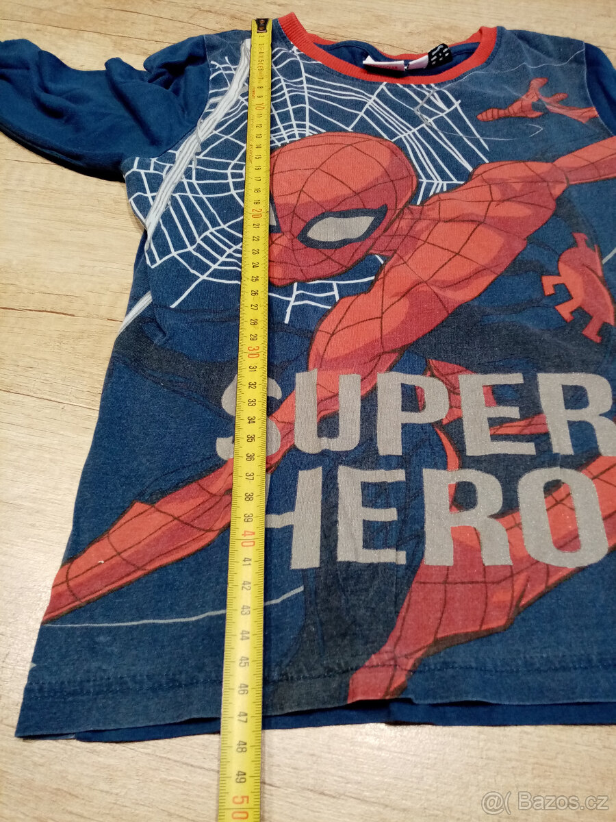 pyžamo spiderman vel. 122/128 - 5