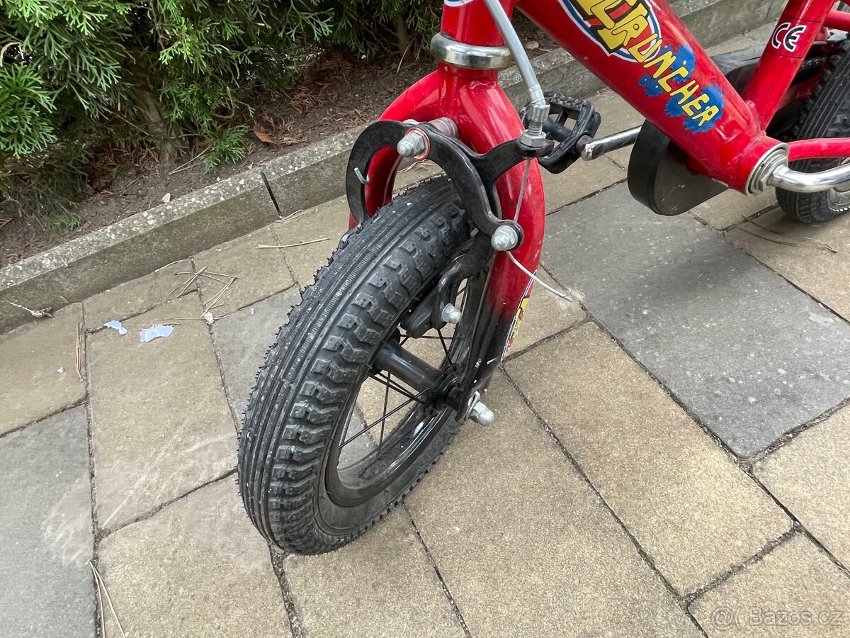 Dětské kolo s pomocnými kolečky - 5