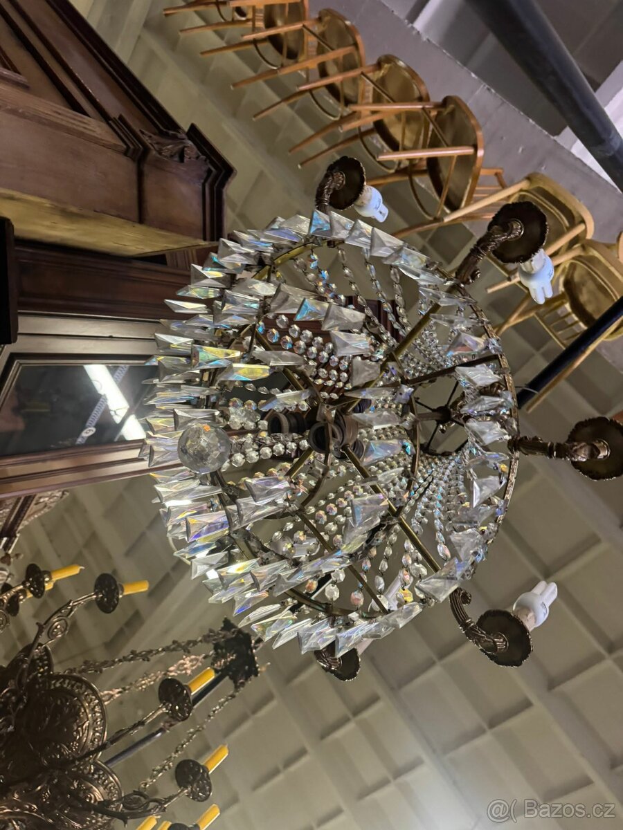 Křišťálový historický lustr (144036) - 5