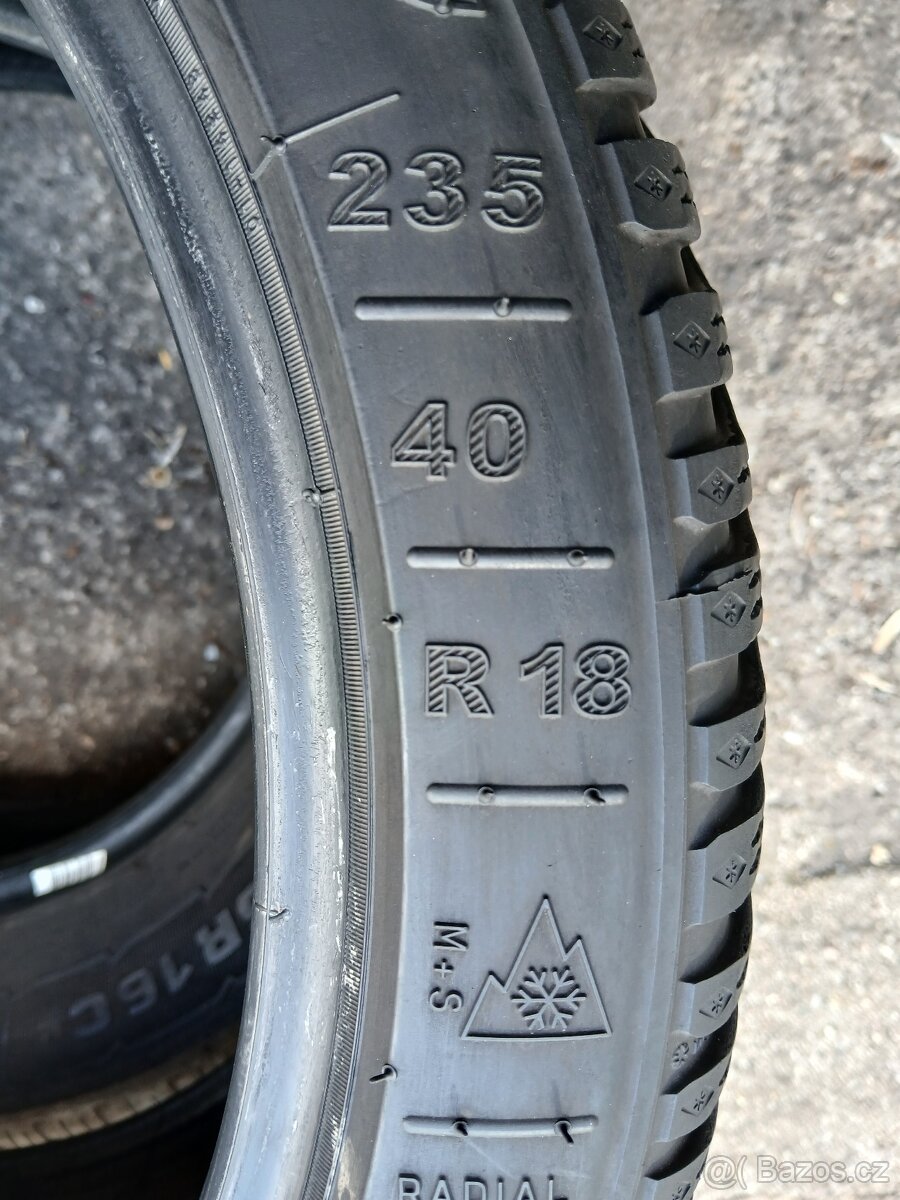 zimní pneu 235/40/18 - 5