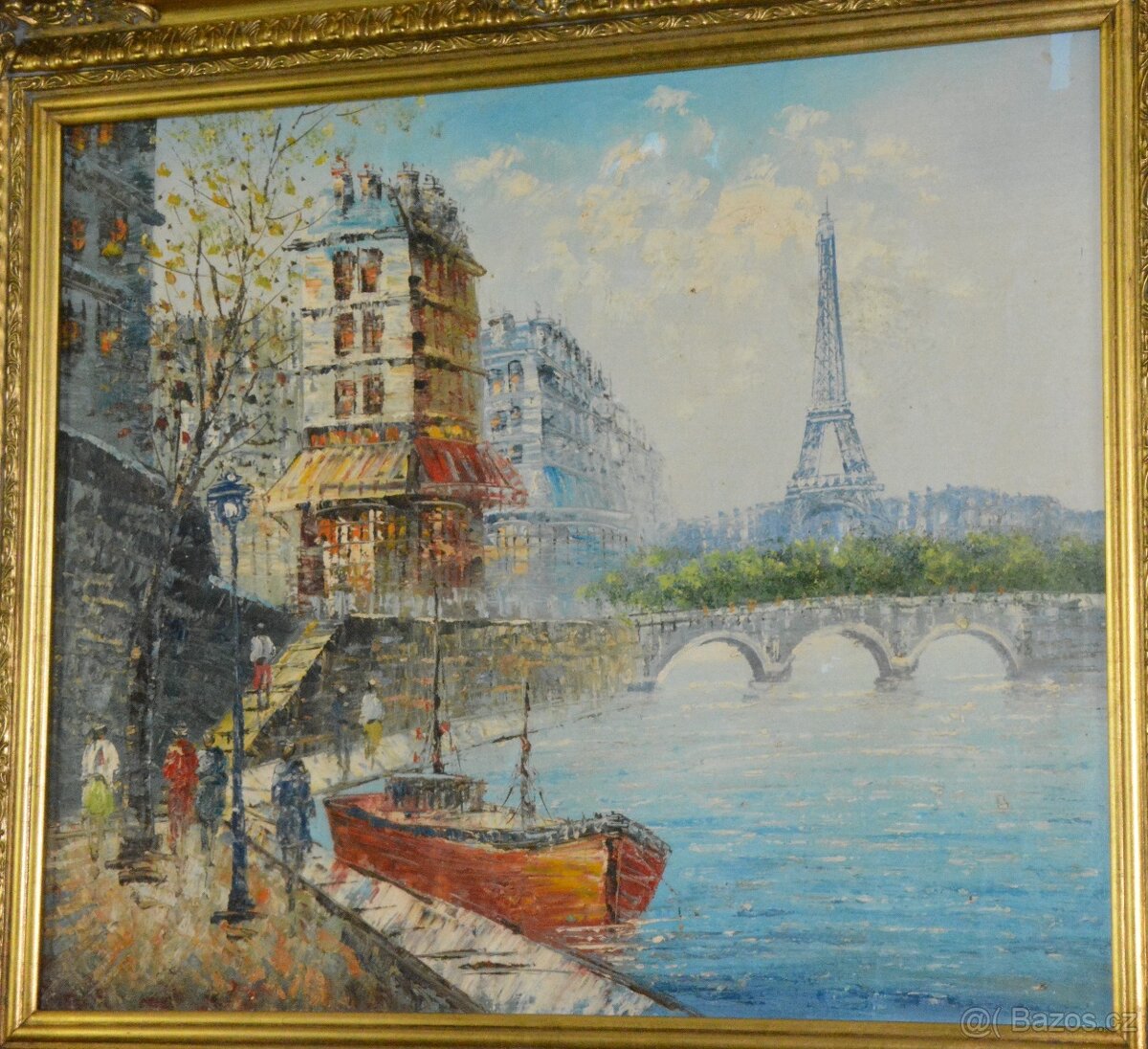 Obraz - Imprese - Paris - olej na plátně - 5