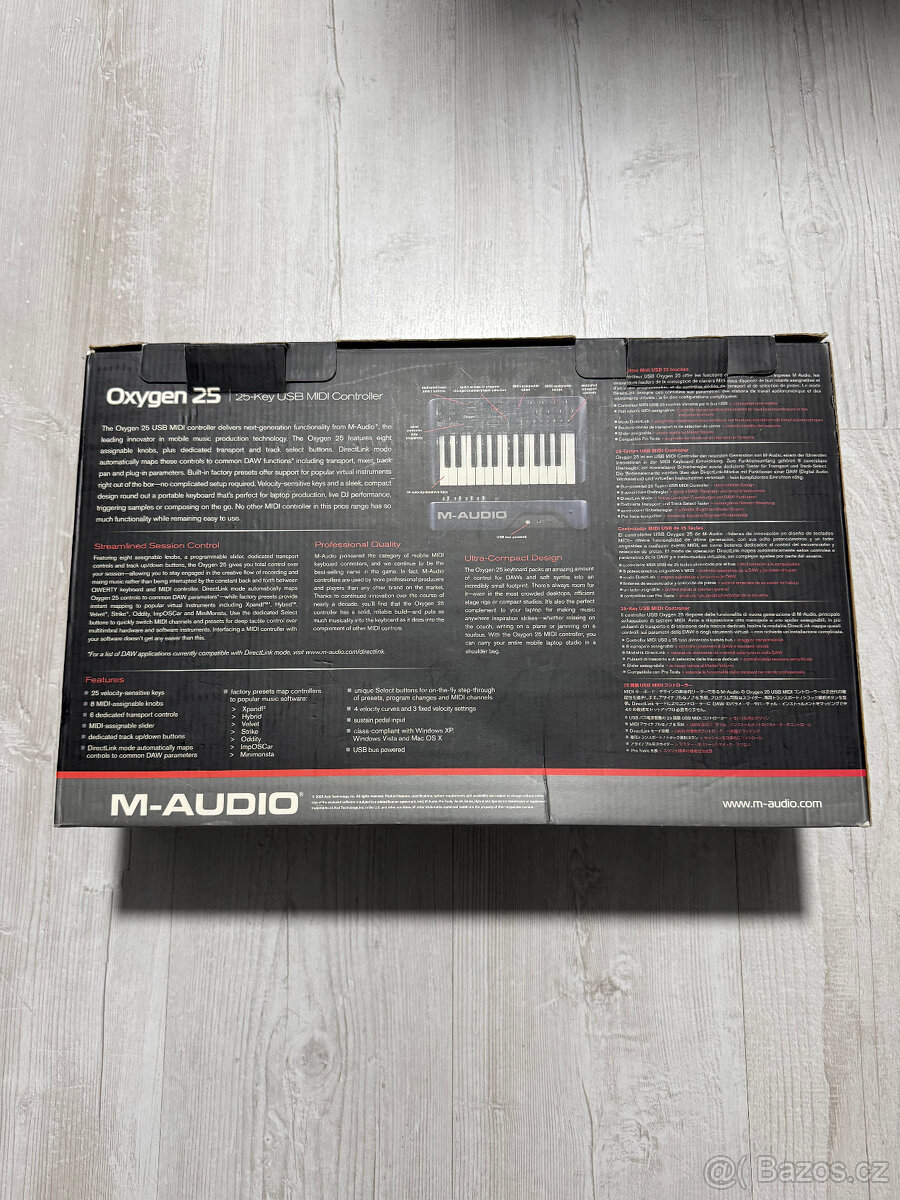 Prodám M-Audio Oxygen 25 - 5