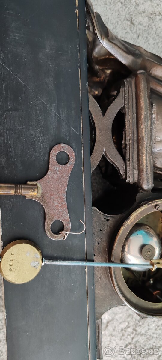 Starožitné figurální hodiny - 5