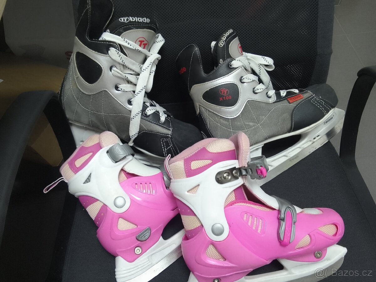 Lední brusle dívčí - 5