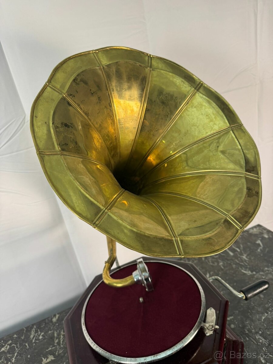 Starožitný gramofon (127027) - 5