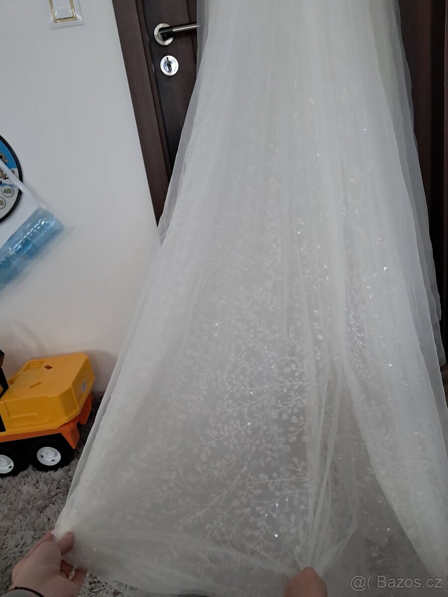 Prodám svatební šaty - 5