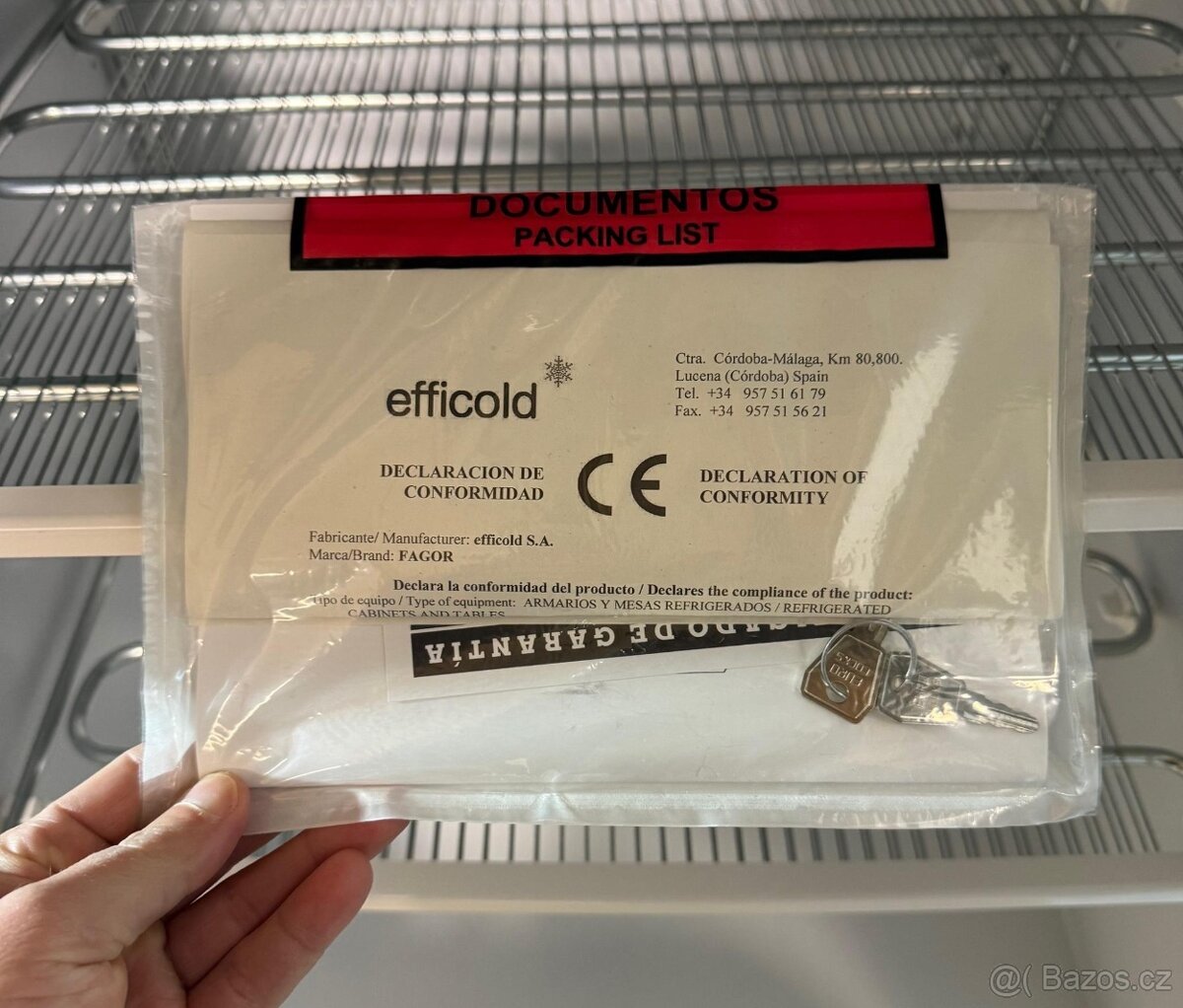 NOVÁ mrazící skříň Fagor UN-251 SS - nerezová - odpočet DPH - 5