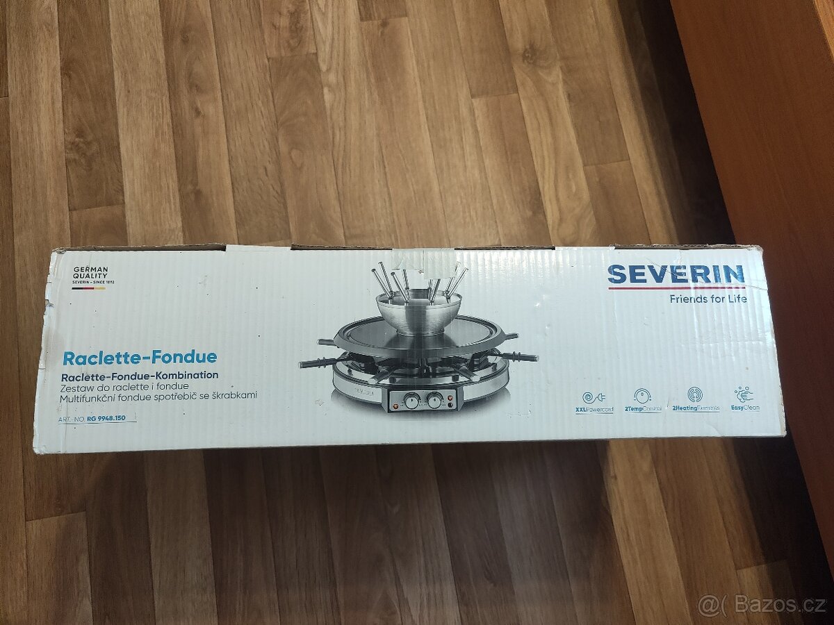 Prodám nový Raclette Grill 2v1 Severin RG 2348 - 5