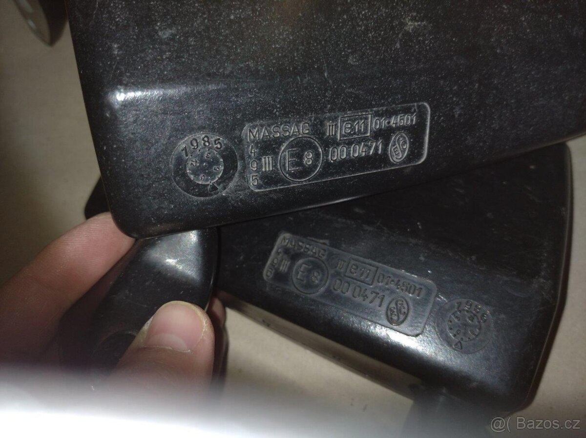 Vnější zpětná zrcátka Škoda 105-136 originál ČSSR - 5