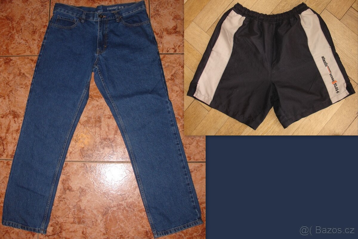 +++ 16x chlapecké kalhoty, tepláky, kraťasy vel.134-170 +++ - 5