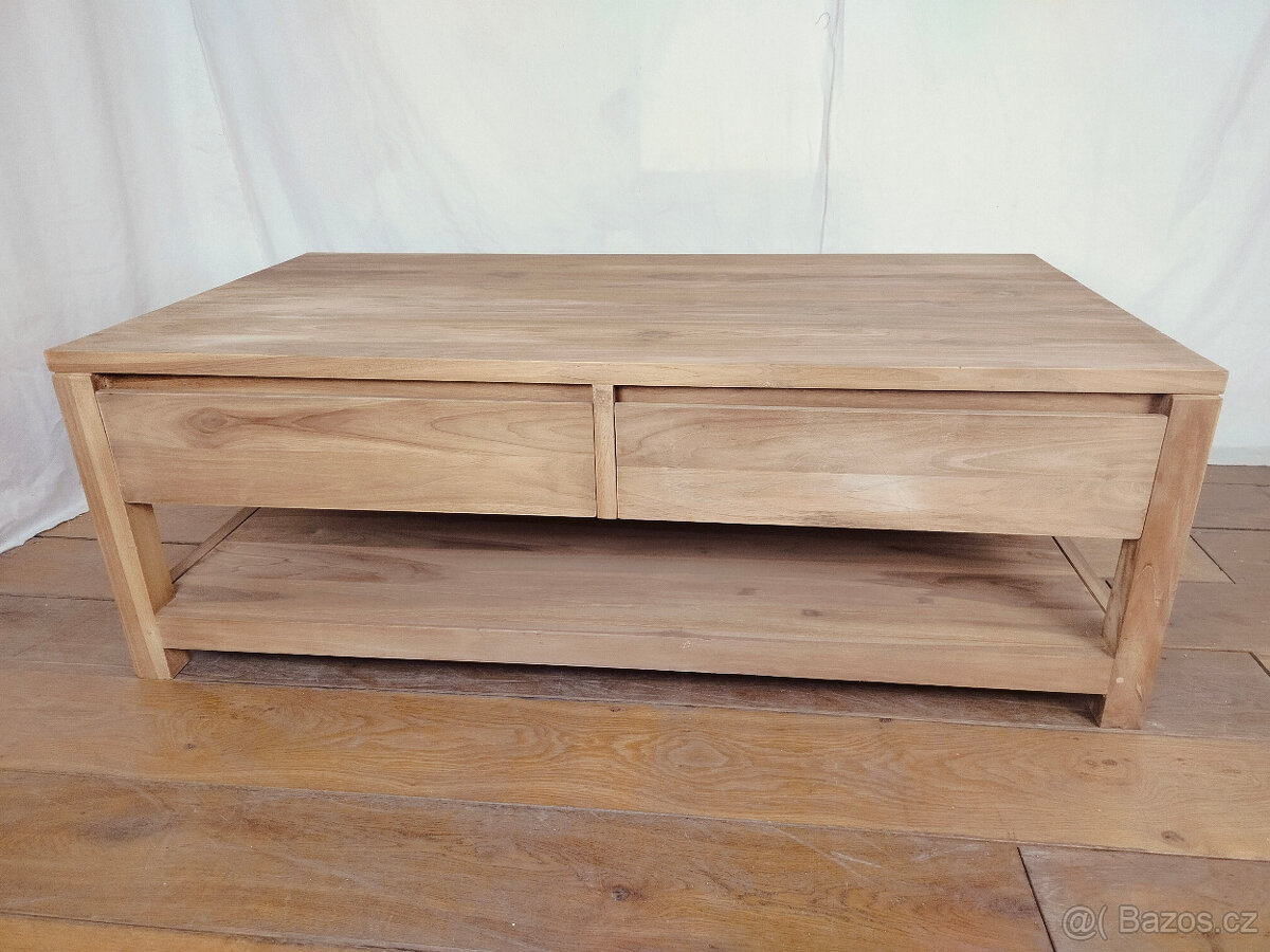 TEAKový konferenční stolek - 5
