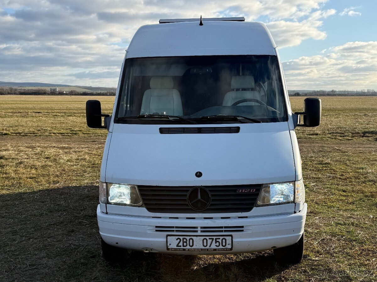 Obytna dodavka, caravan mercedes sprinter 312D 2,9TD - 5
