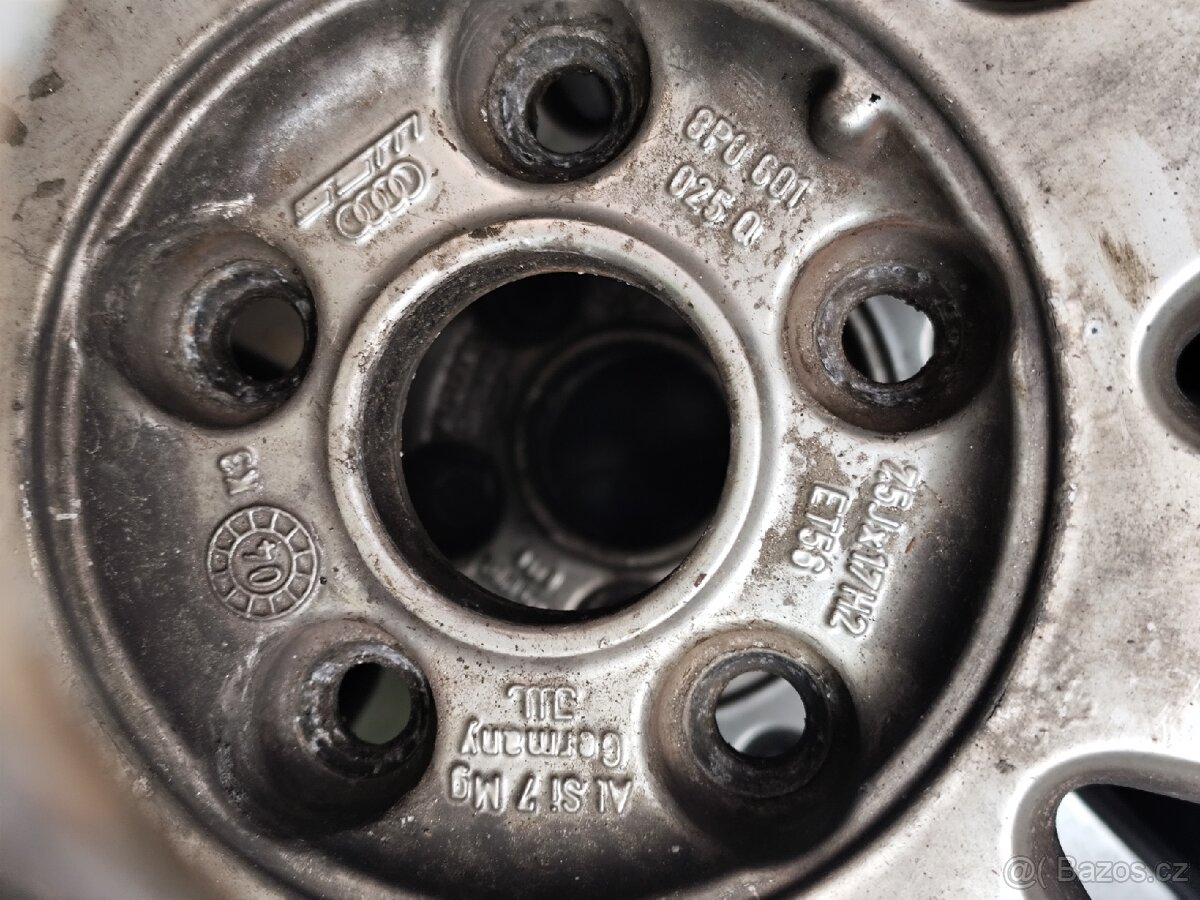 Alu kola 5ks Audi r17 5x112 - 5