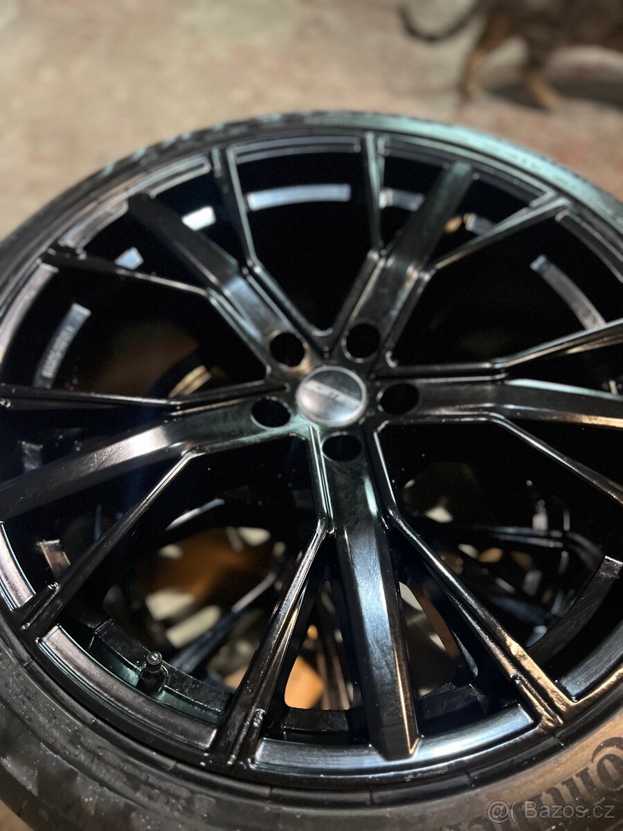 Alu kola 5x112 R21 + letní pneu - 5