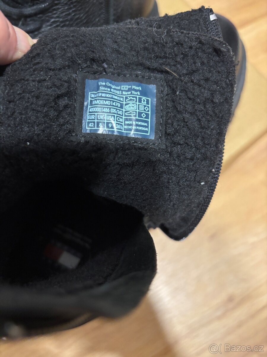 Nové pánské kotníkové boty Tommy Hilfiger vel 42 - 5
