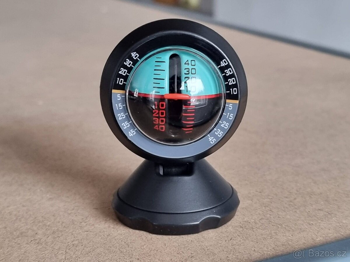 Prodám zcela nový mechanický inklinometr do auta - 5