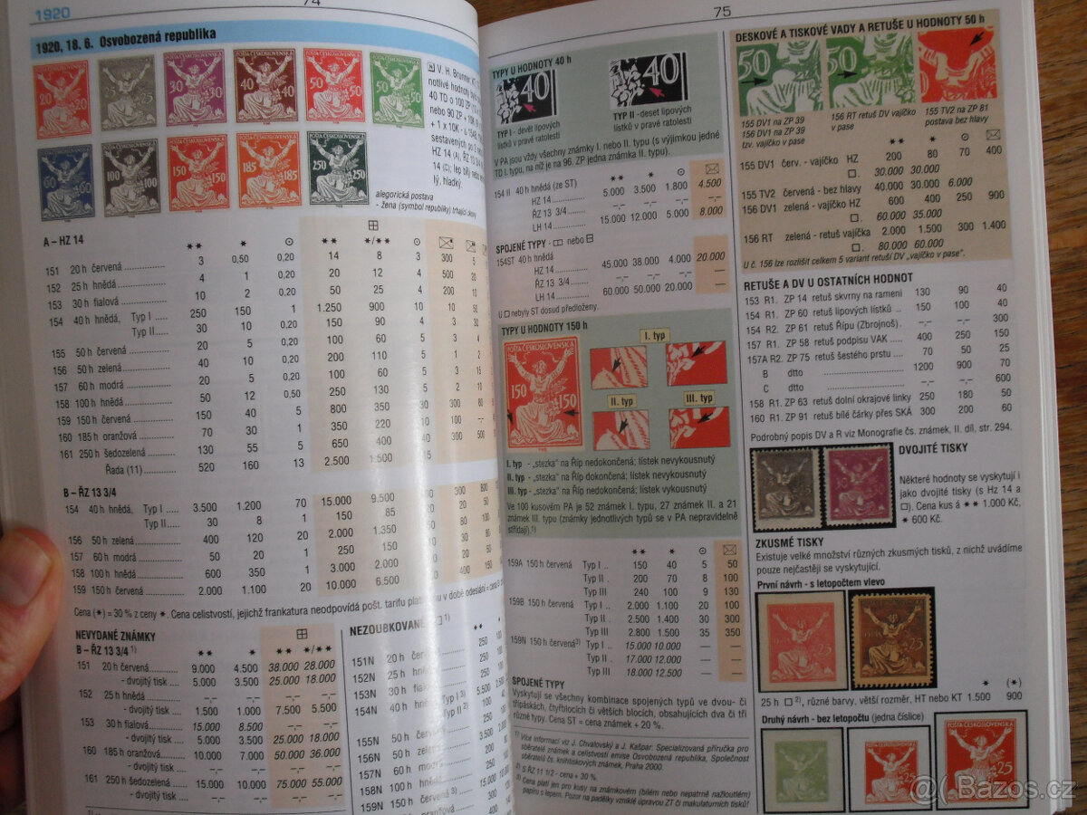 Katalog známek Pofis Československo 1918 - 1939 - 5