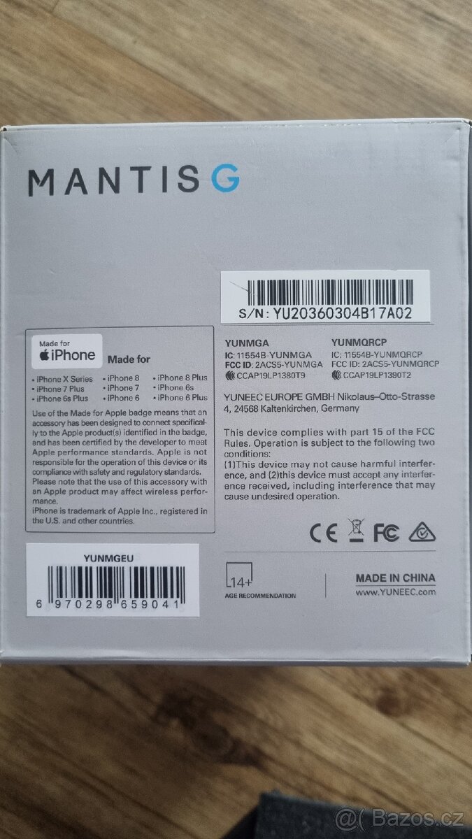 Dron yuneec mantis G - 5