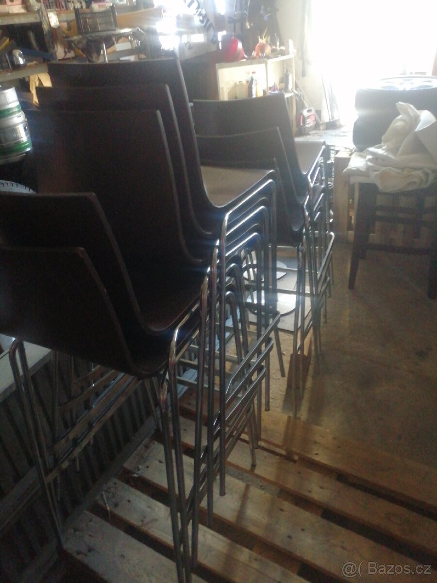 Barové židle 9 kusů - 5