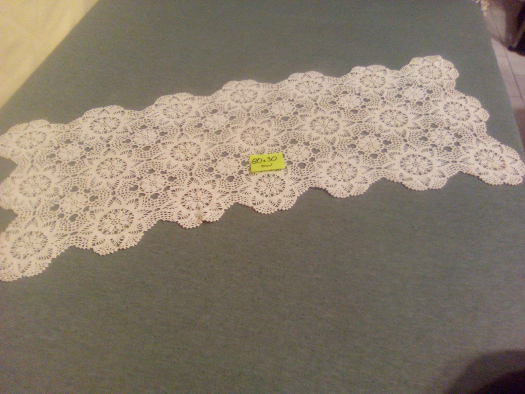 STARÉ HÁČKOVANÉ -PLETENÉ DEČKY - RUČNÍ PRÁCE - 5